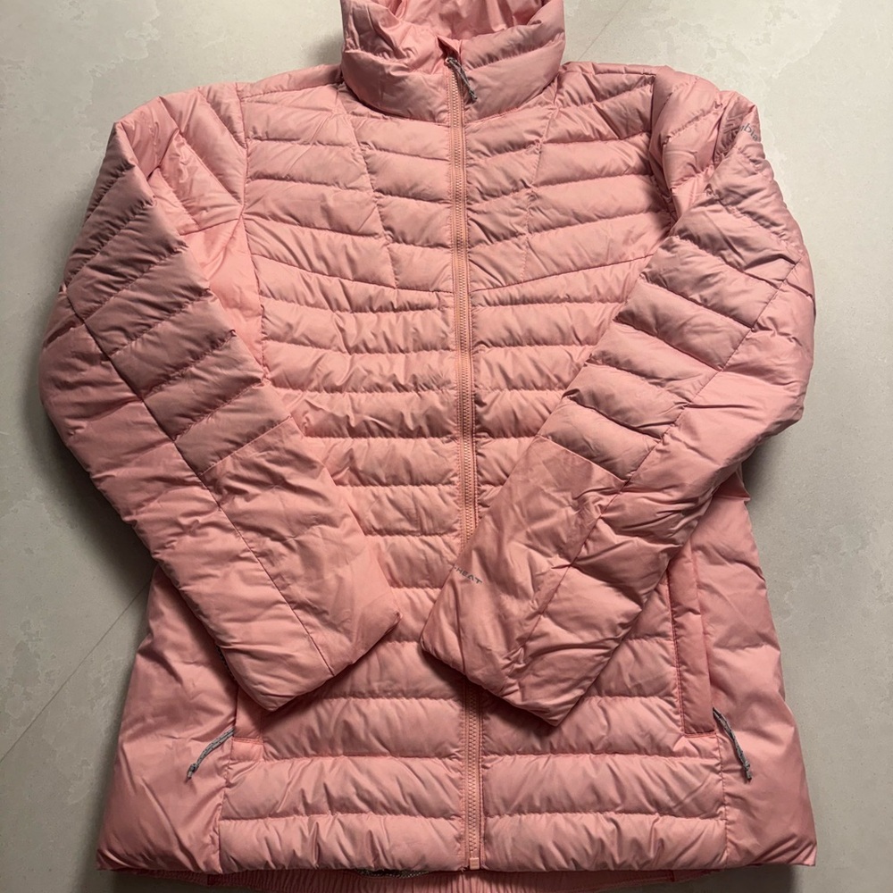 Women's Pink Quilted Columbia jacket